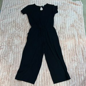 Old Navy Woman’s Black Short Sleeve Jumpsuit - Size Small